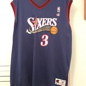 Champion Iverson Sixers Jersey
